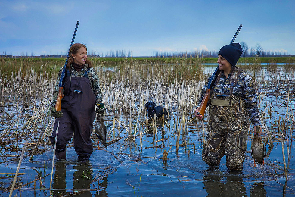 Create a once in a lifetime waterfowl hunting trip with your friends and family!
