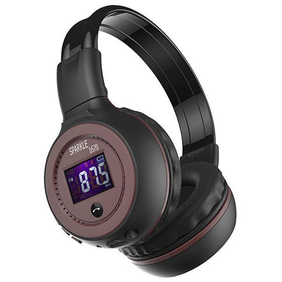 Thumbnail: Casque Bluetooth ZEALOT B570 pliable, Hi-Fi, avec écran LCD

