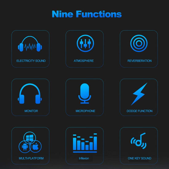 Miniature : Kit de microphone à condensateur d'enregistrement de studio de diffusion 