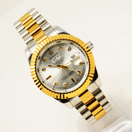 Montre en argent- strass - copié

