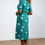 Thumbnail: Kali Dress Abstract Blossom - Sea Green