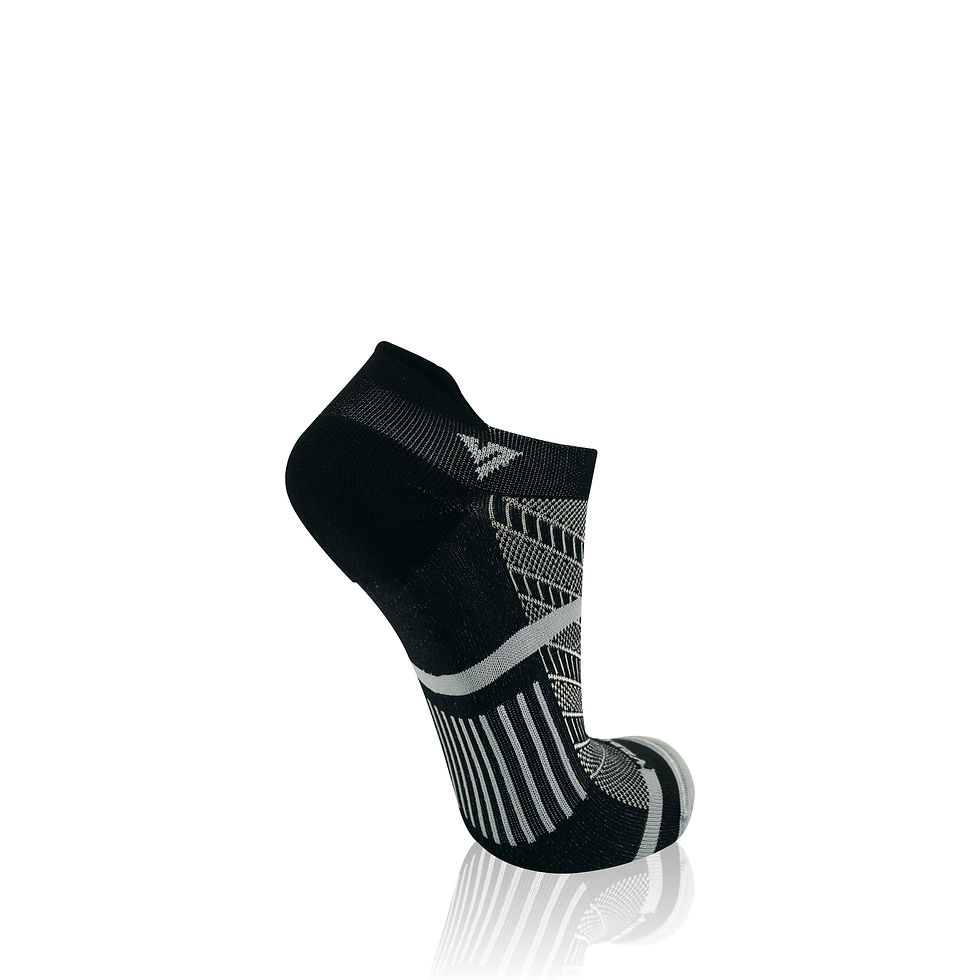 Black Trainer Socks