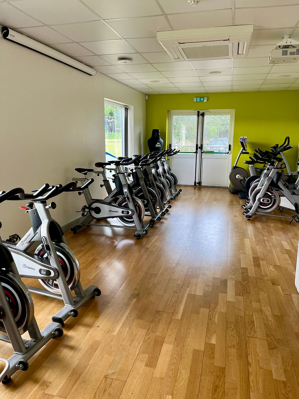 Our new spin bikes are ready for action!