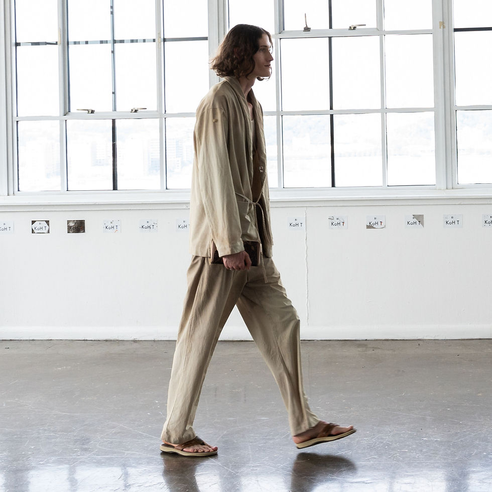 Thumbnail: Relaxed haori jacket