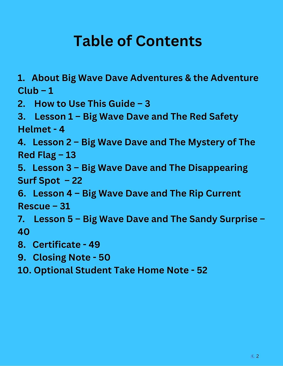 Thumbnail: Big Wave Dave Adventure Club Series Teacher's Guide