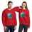 Thumbnail: Unisex Sweatshirt BWD with helmet