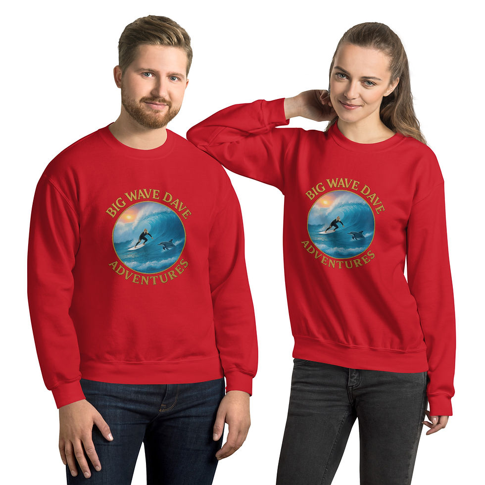 Thumbnail: Unisex Sweatshirt BWD without helmet