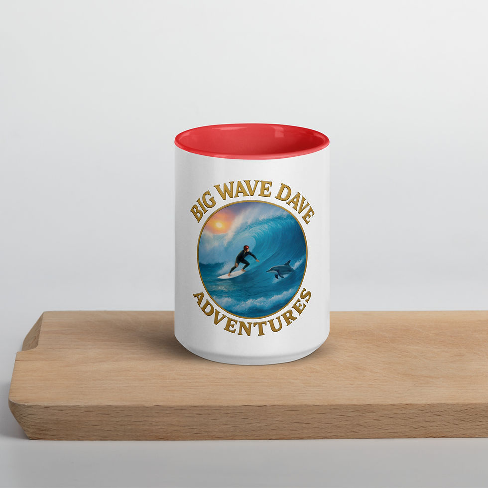 BWD with red safety helmet Mug with Color Inside