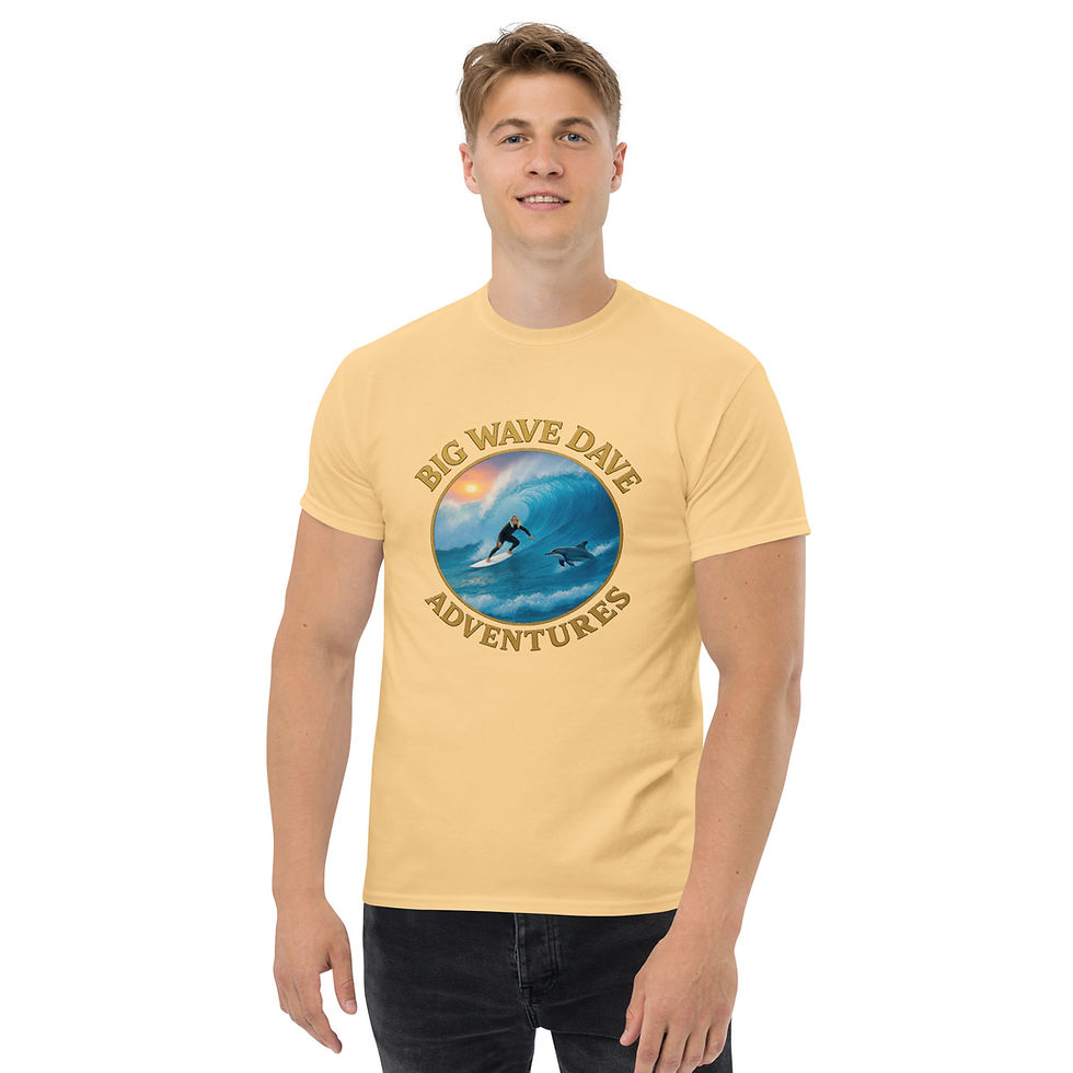 Thumbnail: Adult size BWD without helmet Unisex classic tee