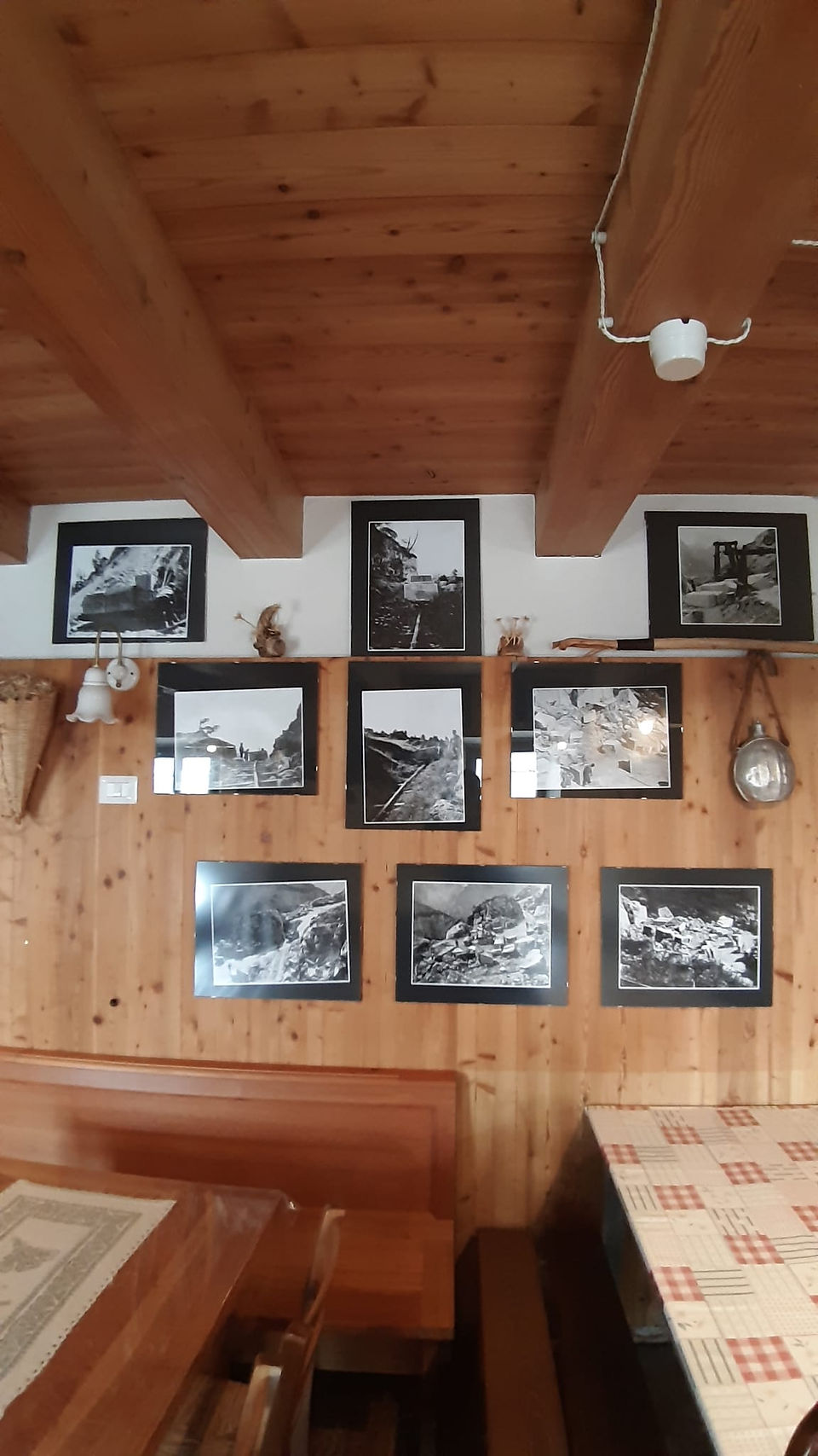 Interni rifugio Cava Buscade