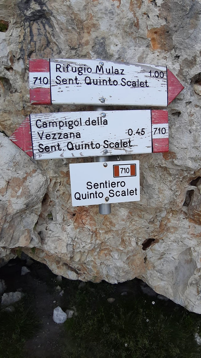 Sentiero Quinto Scalet