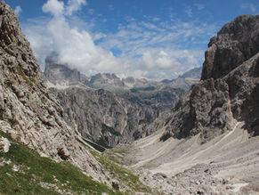 Anello Rifugio Fonda Savio dal lago di Misurina