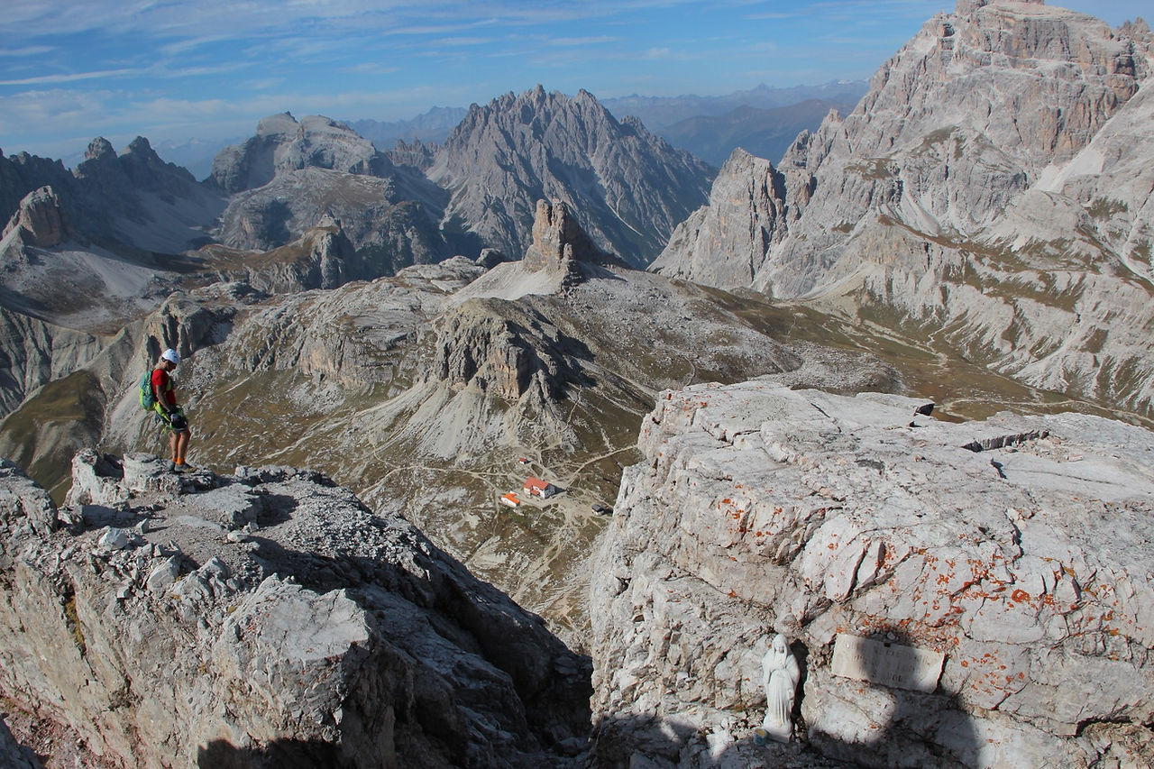 Vista dalla cima Paterno