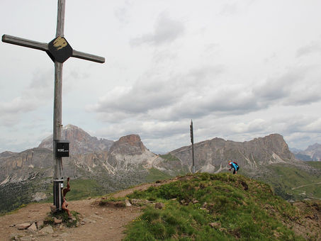 Vista dal Monte Pore (Tofana di Rozes, Averau e Nuvolau)