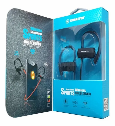 Fone Bluetooh com Encaixe de Orelha Kimaster K30