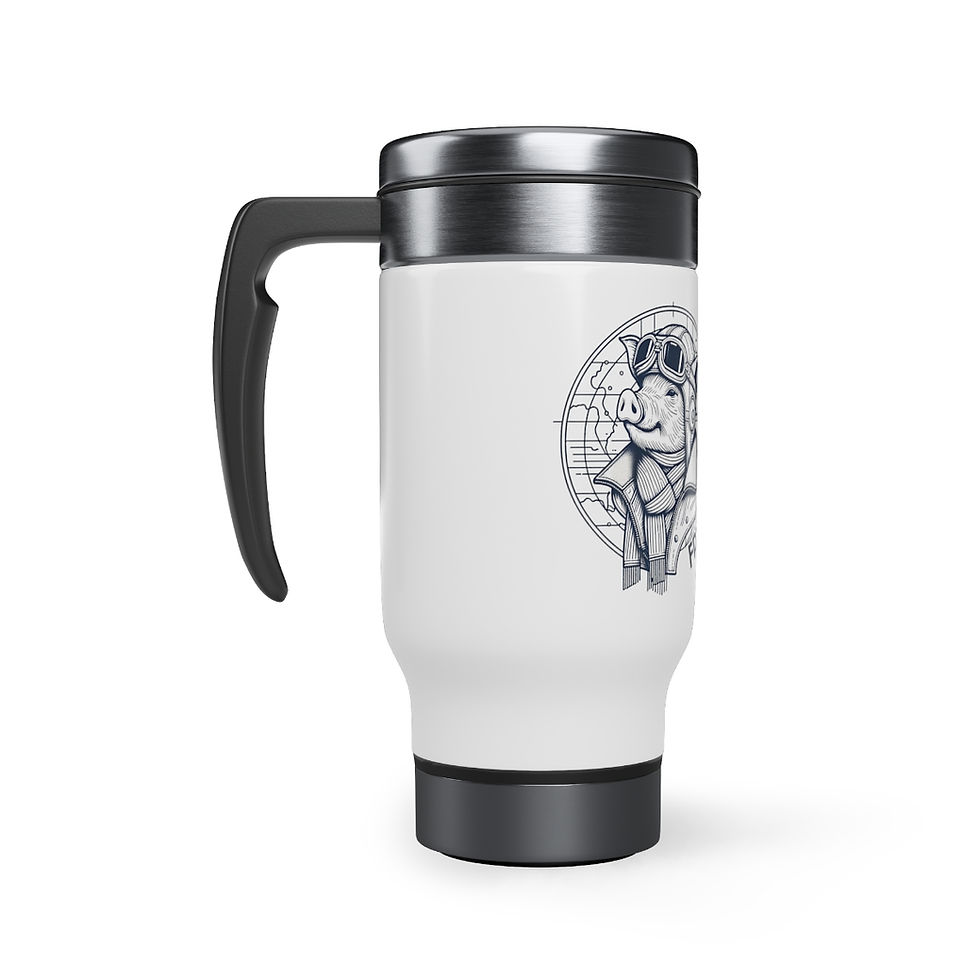 Thumbnail: Stainless Steel Travel Mug - 14oz