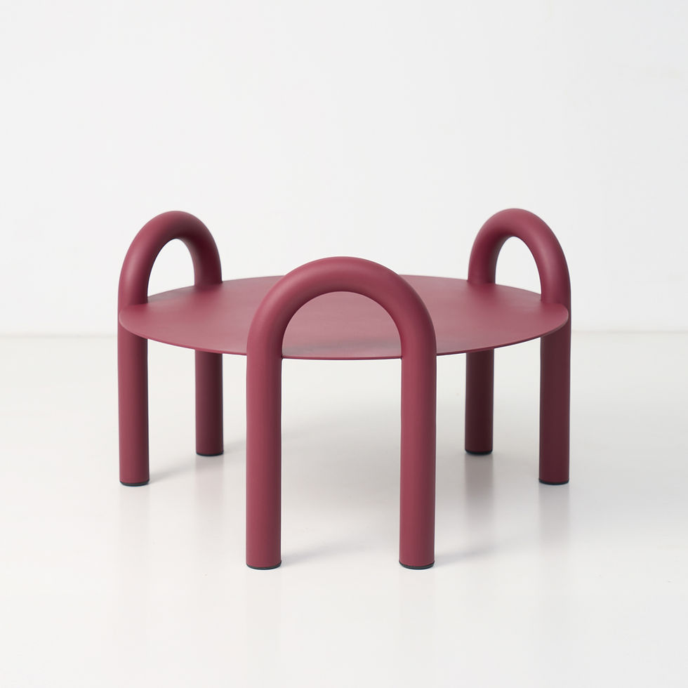 Miniatura: Mesa de Centro Curva Ø72