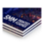 Stacked 5mm printed Foamex boards showcasing high-quality full-colour signage