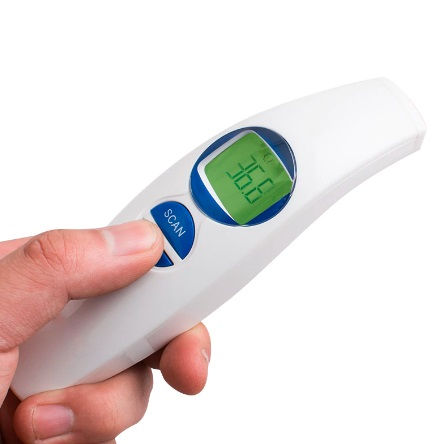 Are infrared forehead thermometers accurate?