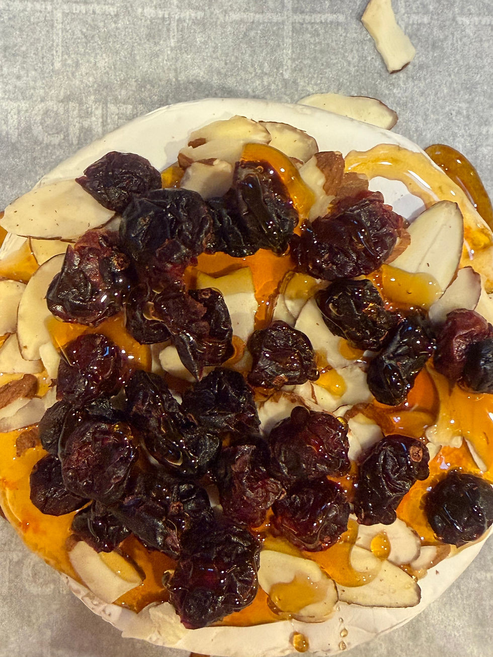 Bake at 350 for about 7 minute or until honey bubbles