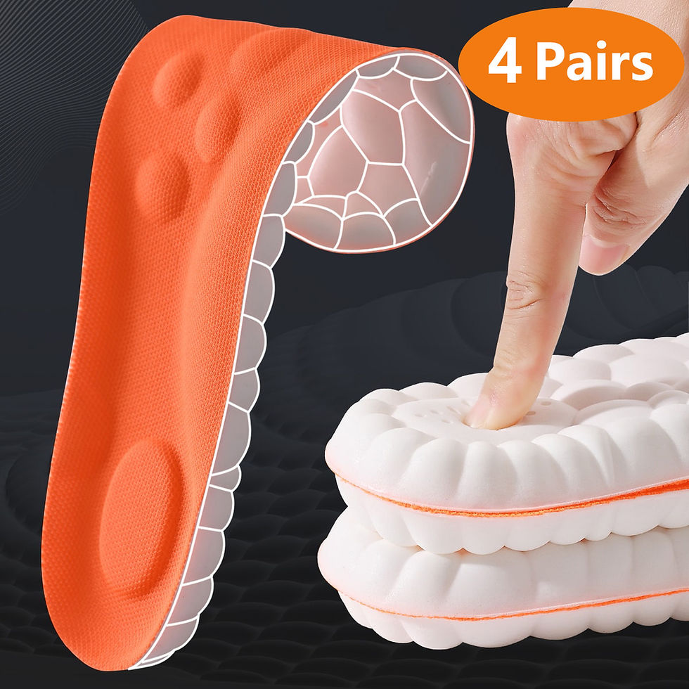 Miniatura: Cloud-Walk Orthopedic Latex Sport Insoles