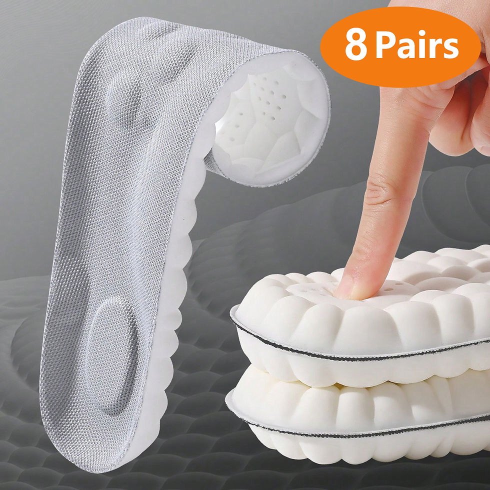 Miniatura: Cloud-Walk Orthopedic Latex Sport Insoles