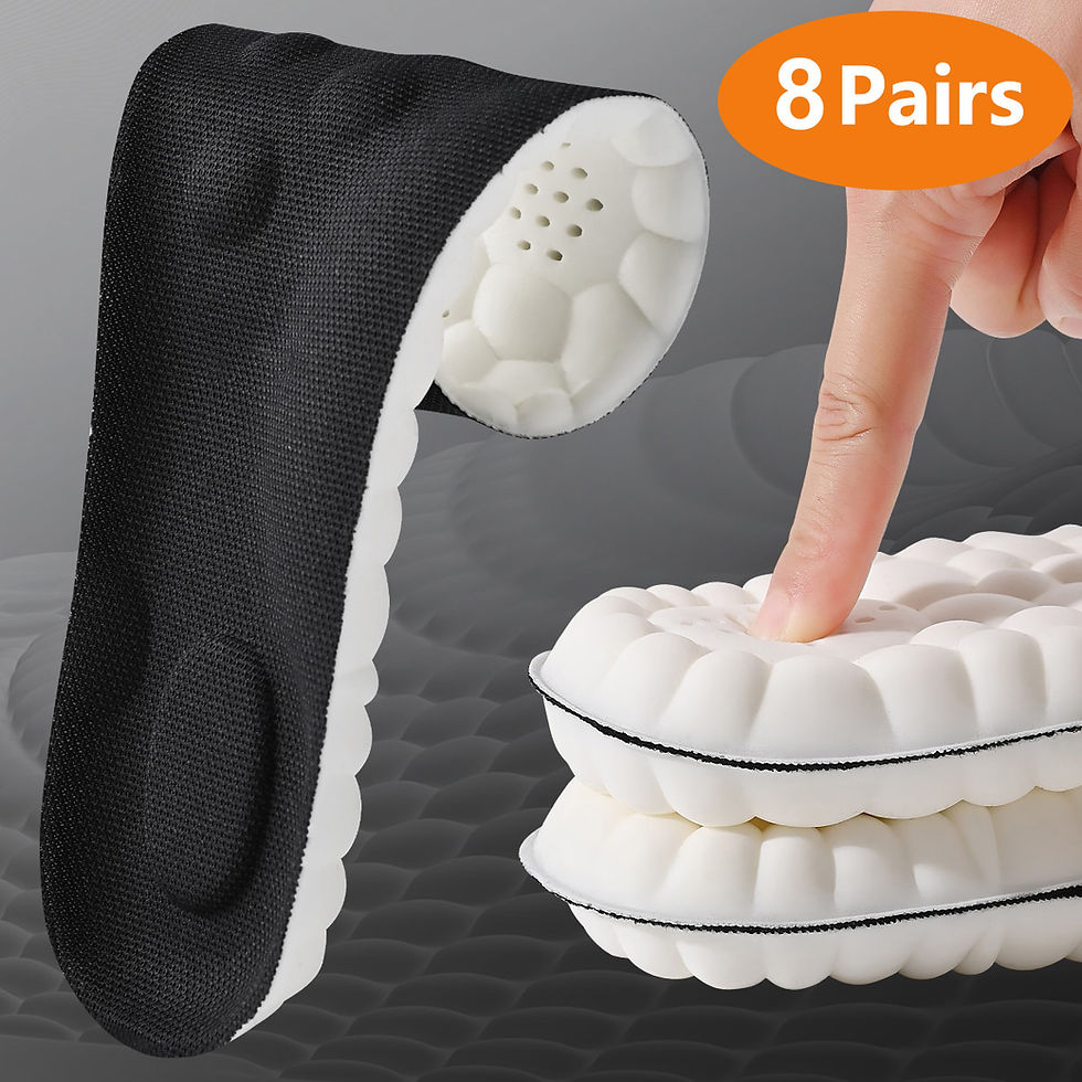 Miniatura: Cloud-Walk Orthopedic Latex Sport Insoles