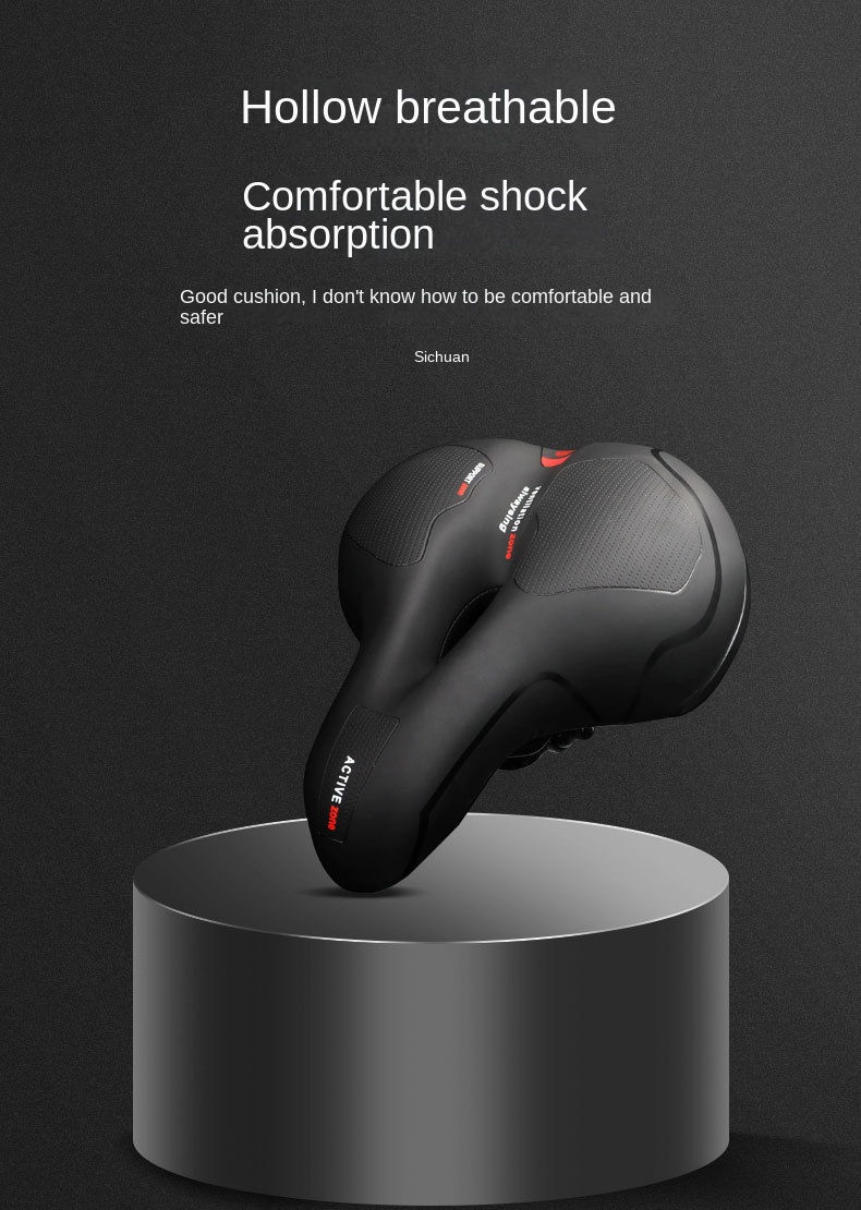 Miniatura: OFFBONDAGE Ergonomic Hollow Breathable Bicycle Saddle