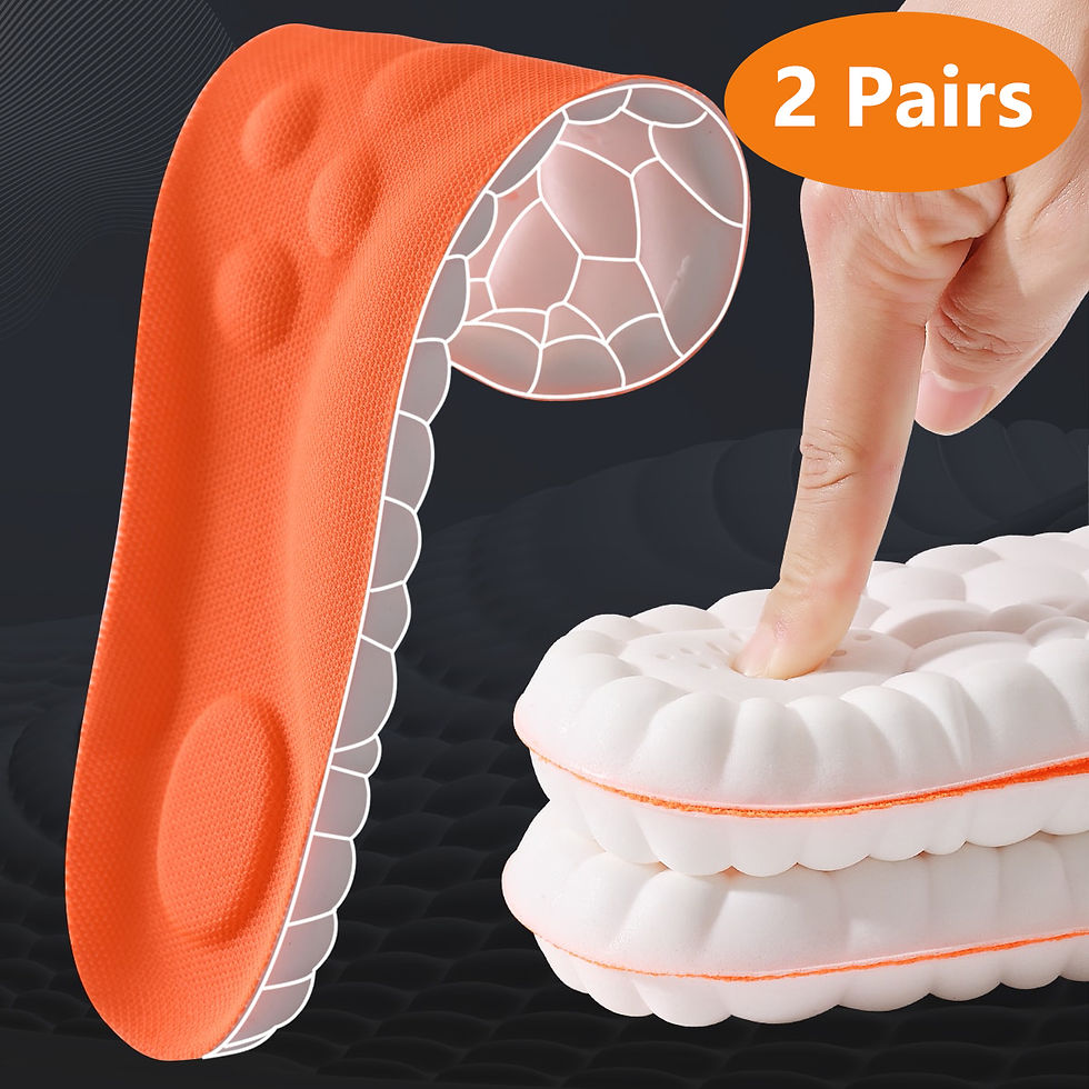 Miniatura: Cloud-Walk Orthopedic Latex Sport Insoles