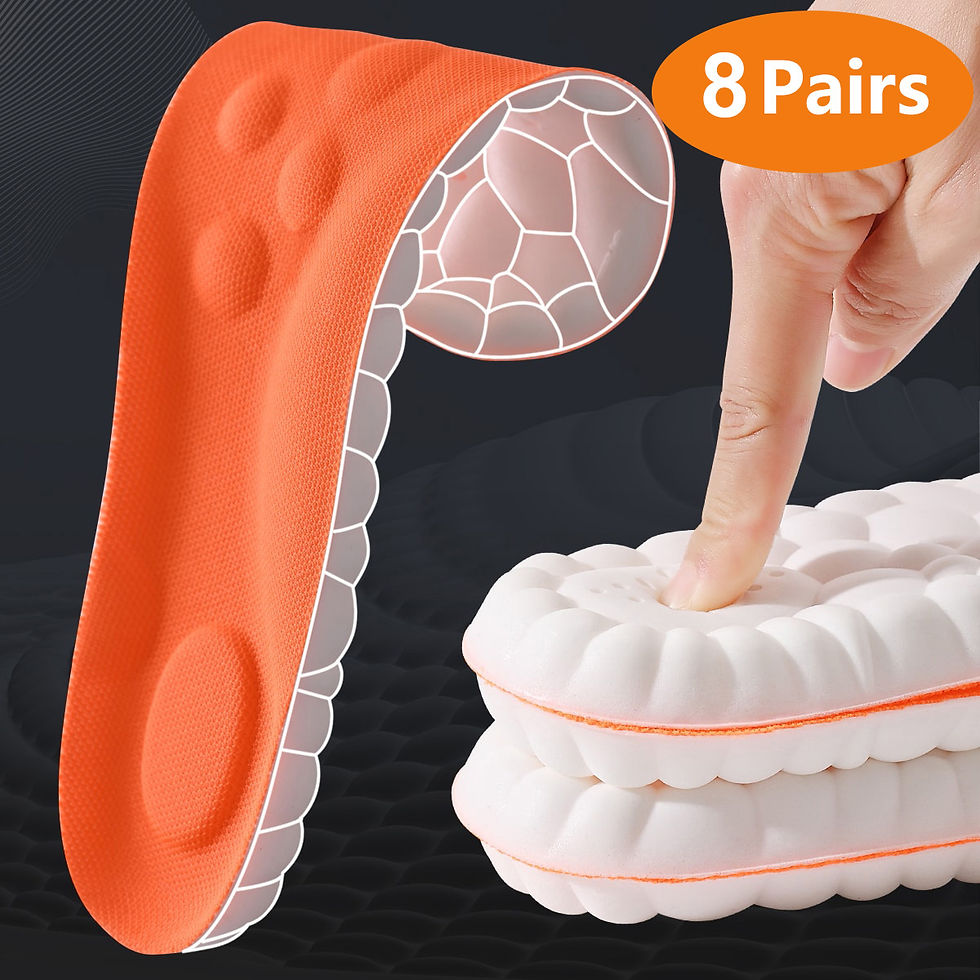 Miniatura: Cloud-Walk Orthopedic Latex Sport Insoles