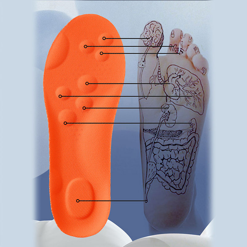Miniatura: Cloud-Walk Orthopedic Latex Sport Insoles