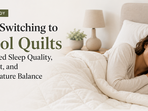 Case Study: How Switching to Wool Quilts Improved Sleep Quality, Comfort, and Temperature Balance