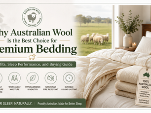 Why Australian Wool Is the Best Choice for Premium Bedding: Benefits, Sleep Performance, and Buying Guide