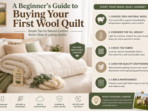 A Beginner’s Guide to Buying Your First Wool Quilt