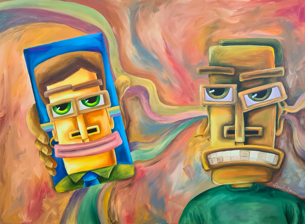 A vida da postagem não é real.