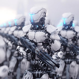 Robots with Guns