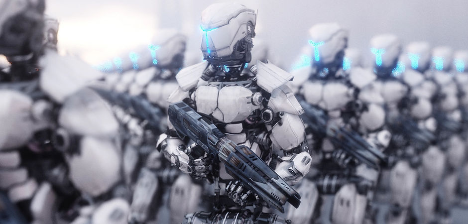 Robots with Guns