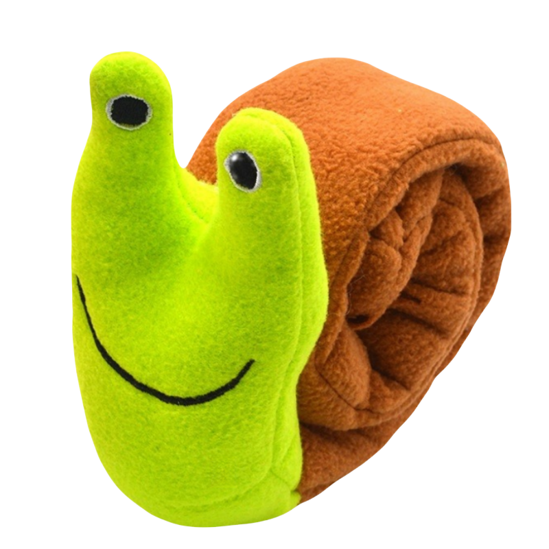 Thumbnail: Interactive Snuffle Snail Toy | Treat Hiding Plush Toy for Dogs