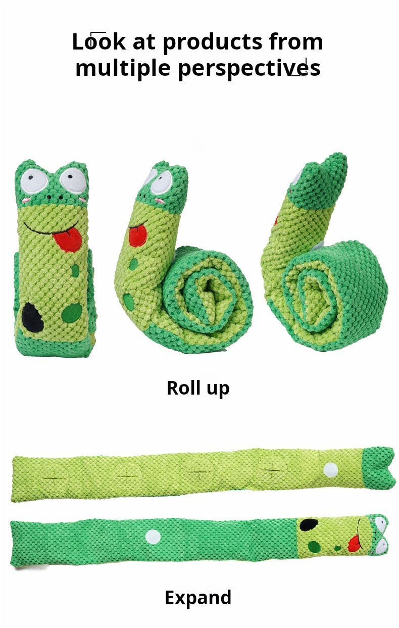 Thumbnail: Interactive Snuffle Snail Toy | Treat Hiding Plush Toy for Dogs