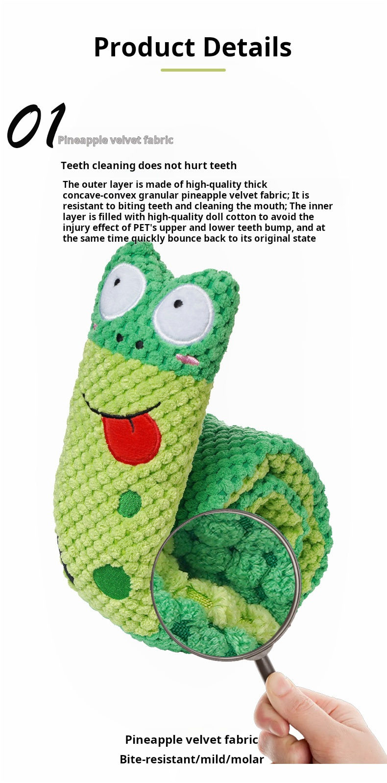 Thumbnail: Interactive Snuffle Snail Toy | Treat Hiding Plush Toy for Dogs
