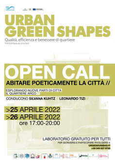 URGES continua con il programma “Abitare poeticamente la città”.