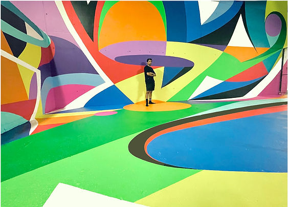 WTC Oculus Immersive Mural by Zeehan Wazed