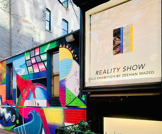 ABXY Gallery Mural by Zeehan Wazed on 9 Clinton Street