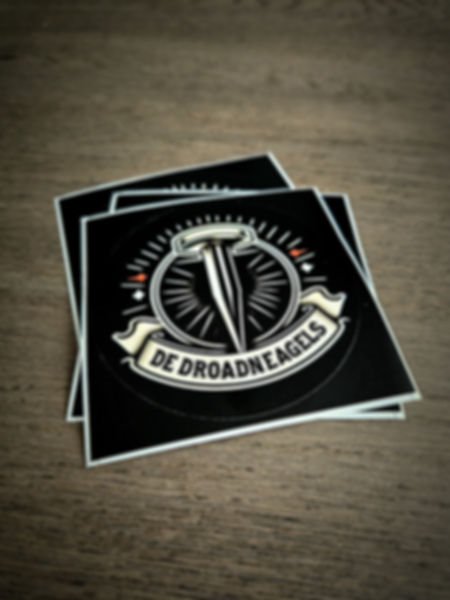 De Droadneagels stickers 10 stuks