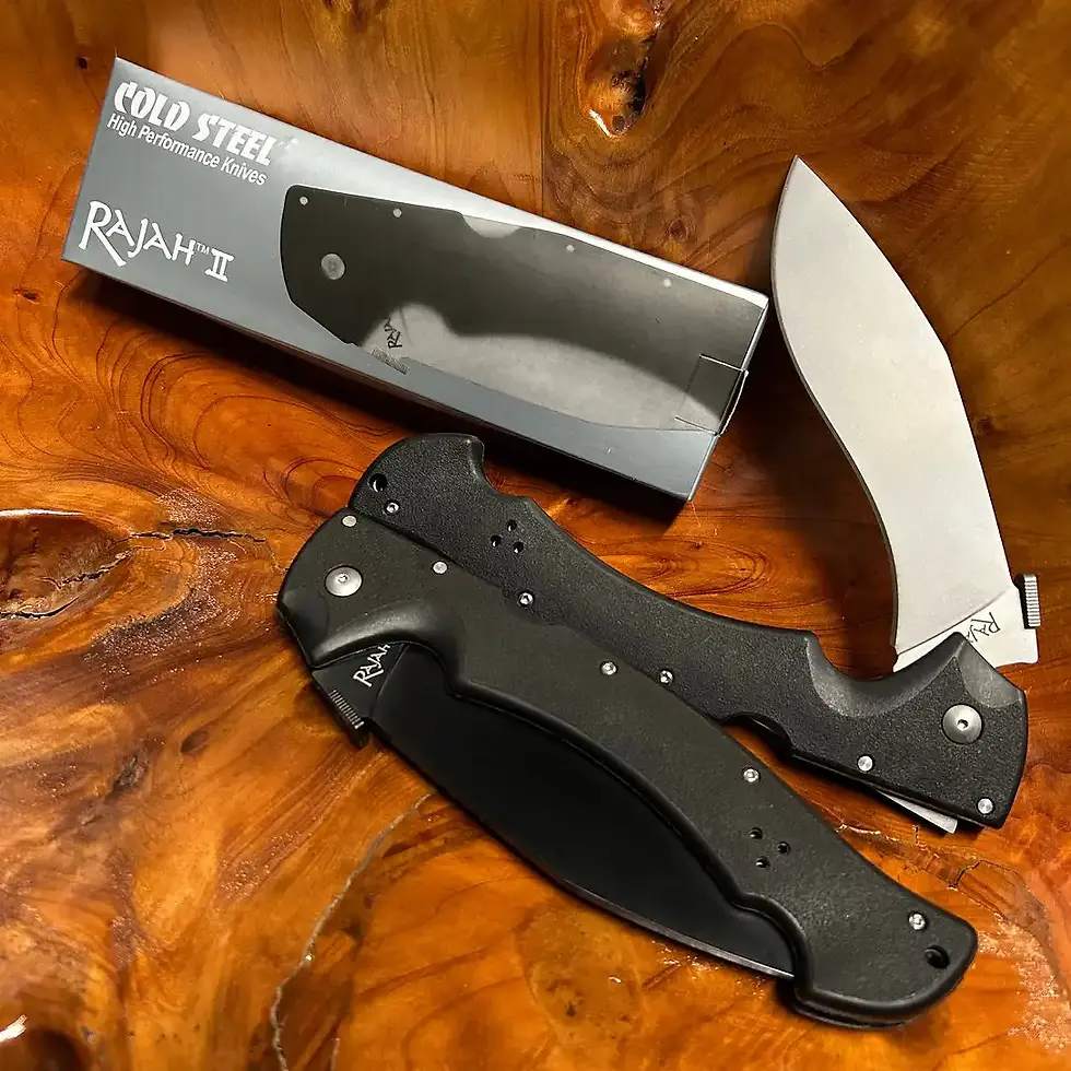 Thumbnail: Cold Steel - RAJAH II (AUS10A) Black/Grey