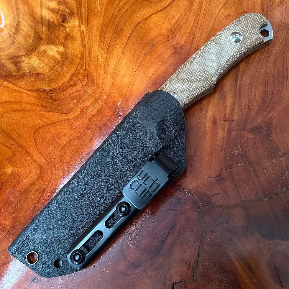 Thumbnail: Chris Reeve - Backpacker【Natural Canvas Micarta handles - Stonewash blades】