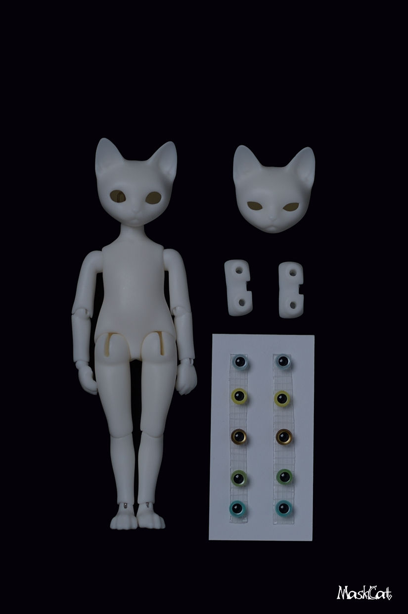 Thumbnail: MaskcatDoll 11cm cat doll