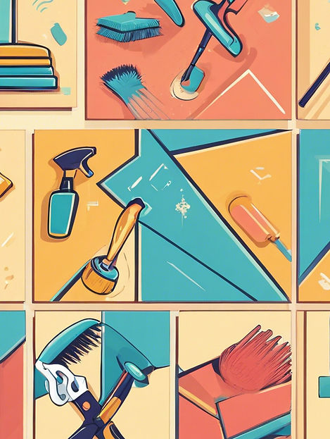 abstract cleaning tasks multiple tiles _