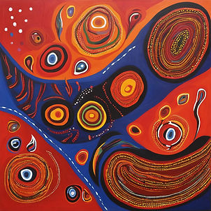 indigenous australian abstract art of campfirew.jpg
