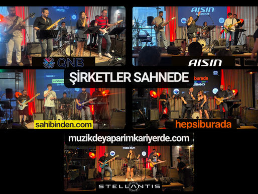 Kurumsal Müzik Grupları Bir Kez Daha Sahnedeydi